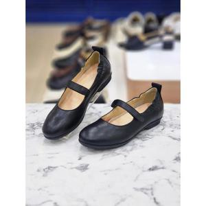 허시파피 세이브존05 여성 2Cm굽 양가죽 메리제인 단화로퍼 GDKFQ401