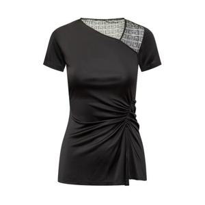 지방시 반팔 티셔츠 BW61B9311B 001 BLACK