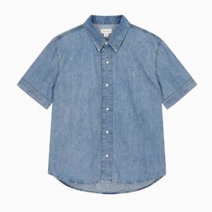 [캘빈클라인 진]남성 오버핏 반팔 데님 셔츠 4RAB714