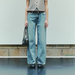 [플랙진]여성 메종 K01 에센셜 연청 데님 팬츠 (PJTF5MSK015)