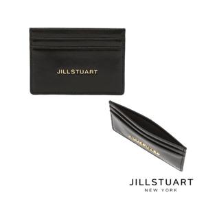 [질스튜어트] 블랙 로고장식 소가죽 카드홀더 JAWA5F550BK