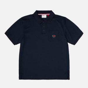 M 윌슨반팔티 LQC W243001GPS72-NVY 클래식 피케이 카라 반팔티