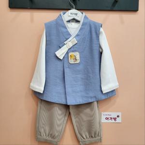 [아가방][충주 모다] 이든한복3세트(모자) 01R023202_CJ