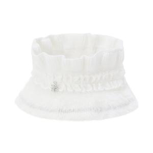 [세인트앤드류스]여성 별 심볼 레이스 프릴 캐시미어 넥워머  821E3AC256