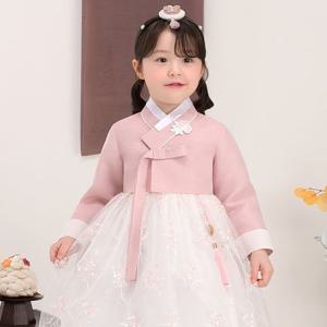 [예가한복]WN7057 봄꽃나래 여아한복/아동한복