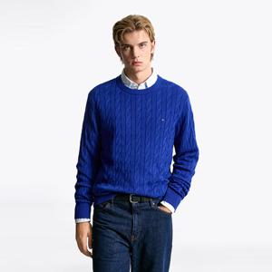 [공식][타미힐피거] 클래식 코튼 케이블 스웨터 (T12F7KPO100MT1D03)