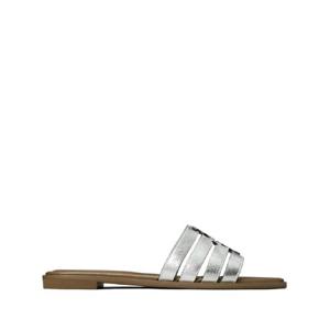 토리버치 이네스 컷아웃 가죽 슬라이더 샌들 159328