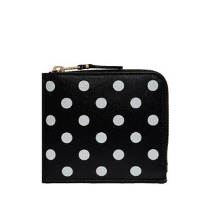 25 FW 꼼데가르송 폴카 도트 프린트  블랙  지갑 SA4100PDBLK TP442560455