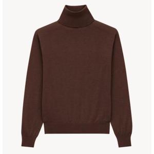 생로랑 캐시미어 울 앤 실크 터틀넥 스웨터 840802YAPK2 2036