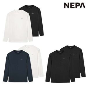 네파 7LE5300 공용 가을 등산 캠핑 2팩 티셔츠 세트 데일리 긴팔 티