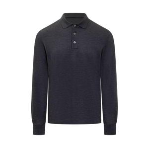 제냐 버튼드 롱슬리브 폴로 셔츠 UG381A2G748 B09 TP949037536