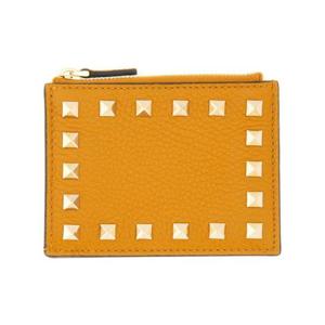 발렌티노 가라바니 락스터드 카드지갑 6W2P0AI8VSH WU4 ORANGE