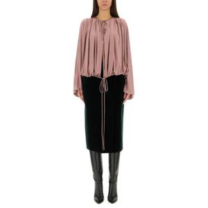 생로랑 반팔 티셔츠 820917 Y7F985284 PINK