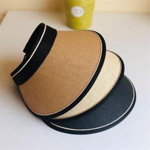 썬캡 모자 여성 접이식 데이아즈 라탄 썬캡 여름 골프