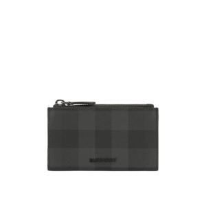 버버리 체크 프린트 카드 케이스 8112256