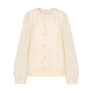 올리비아 하슬러 프리미엄 새틴 블라우스_OHCFBL203