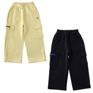 [블루독8-키즈]택1 옐로우 에센셜스트링카고팬츠 기모바지 트레이닝 와이드 조거 두돌선물 초등 25C7541506