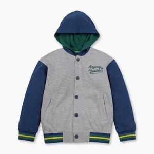 [베네통키즈]컬러 블럭 후드 점퍼32N4C503V