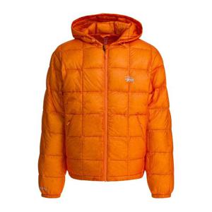 스투시 후드 퀼티드 라이트웨이트 재킷 115856 0602 ORANGE