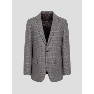 [갤럭시 라이프스타일] 울캐시미어 스타체크 인퀼팅 재킷  베이지 (GC5X11M16A)