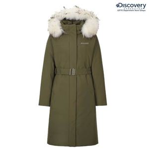 디스커버리 25FW 여성 밀포드 베르텍스 벨티드 구스다운 롱패딩 DWDJ9B056OLD GPDJ
