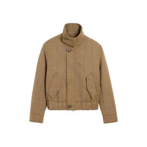 AMI Paris 헤링본 해링턴 울 재킷 H25UJK822WV0080