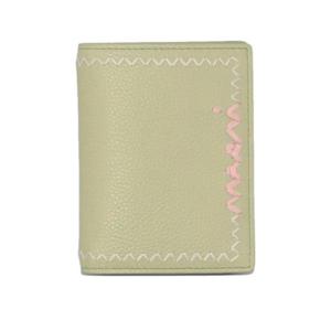 25 FW 마르니 자수 레더 2단 지갑 PFMOQ14Q11P6533 TP444233018