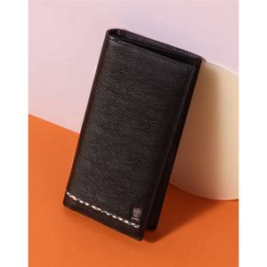 [ALEXANDER] 블랙 체크 라인 포인트 장지갑 DBWA6E621