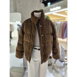 [ZOOC] 스웨이드 구스 다운 점퍼 (Z254PSG811)