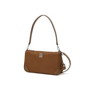 [닥스ACC][BELFORD] 벨포드 크로커 배색 브라운 나일론 스몰 숄더백 DCBA6E075