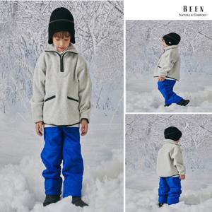 [빈BEEN]BZ71PT02BU 블루 화섬 폴라폴리스 이중팬츠