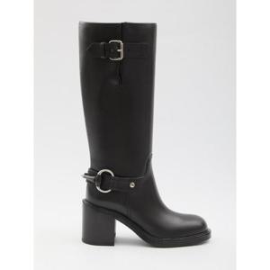 구찌 블랙 레더 부츠 834766AAE2C1000 TP567481792