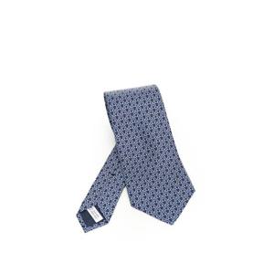 25SS 살바토레 페라가모 실크 타이 350814FMARINE TP565326395