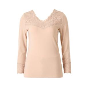 (비너스) 2매세트 피부보습+ 보온성 계속 따뜻한 여성상의 내의-VLG5065CS