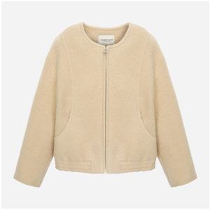 [써스데이아일랜드]미니 부클 볼륨 소매 점퍼 T258MJP931W