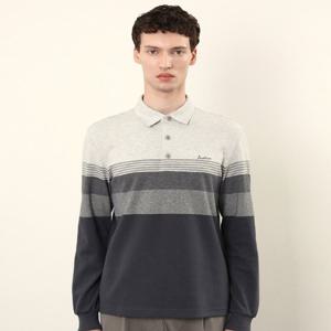 [인디안]그레이코튼혼방STR한기장티셔츠MITAL4W9231W