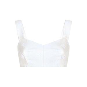 25 FW 돌체앤가바나 DG 자카드 크롭 탑  F7Q34THJMOW TP432349810