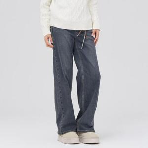 체이스컬트 동백01 이중직 기모와이드 데님 EFRG2375D