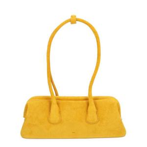 오소이 숄더백 25FB01018289 SUEDEMUSTARD YELLOW