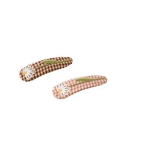 [룰라비][룰라비]25FW데이지체크헤어핀(75A12-872-07)