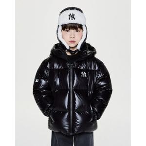 MLB키즈 데일리 글로시 덕다운 숏패딩 (7ADJB0556BK1)