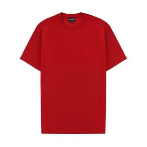 조르지오 아르마니 반팔 티셔츠 3HSM72 SJTKZU5078 RED