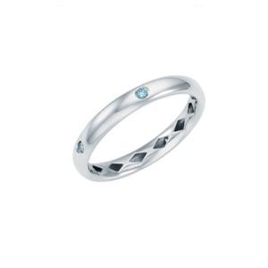 로이드 L-DIAMOND 14K GOLD 런던드롭 블루 할로우링 LRF21118D