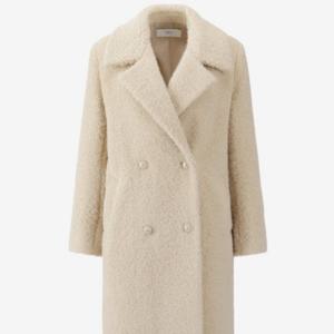 [듀엘]더블 버튼 테디 롱 코트 D254MSG231