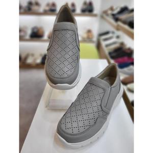 허시파피 세이브존03 여성 컴포트 캐주얼 펀칭 슬립온 AW3FR464A