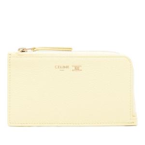 셀린느 브랜드 로고 가죽 지퍼 카드 지갑 L1008 2O54GHD2