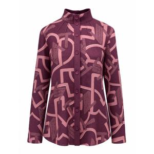 [조순희]패턴 차이나카라 블라우스 (JNWB414)