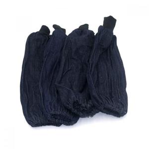 청 팔토시 산업용 두꺼운 청토시 1켤레 보호복 작업복 용접토시 오염방지 샌딩토시