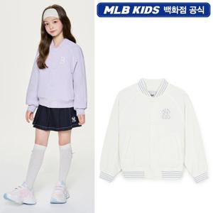 MLB키즈 걸스 나일론 크롭 패딩 점퍼 7FJPA0161