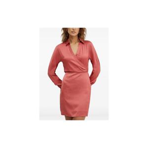 25 FW 게스 칼라 개더 미니 드레스 W4YK69WF1T2 TP448066471